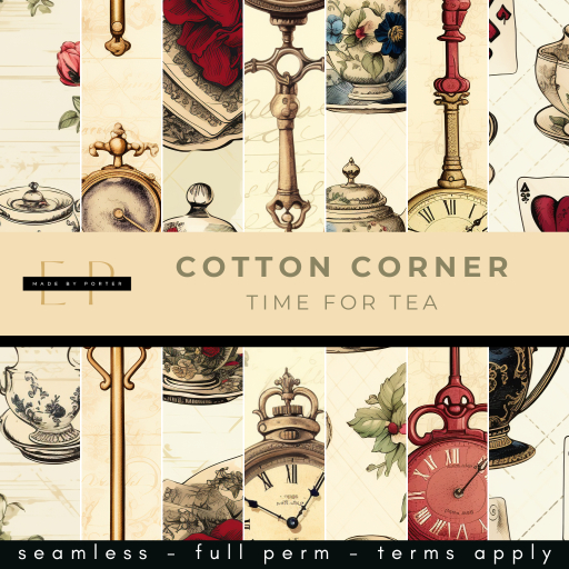 Made by Porter - Cotton Corner - Time For Tea