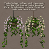 Nicola Chain Orchid Set