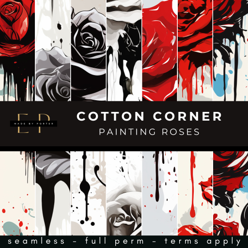 Made by Porter - Cotton Corner - Painting Roses