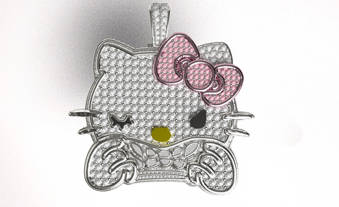 "Kitty" Pendant [Click To Resize]
