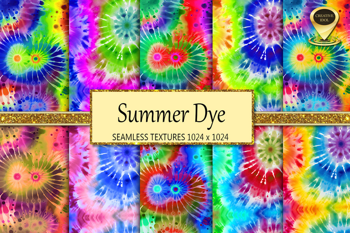 Summer Dye Seamless Textures