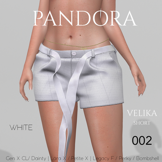 -PANDORA- VELIKA  Short - 002  -