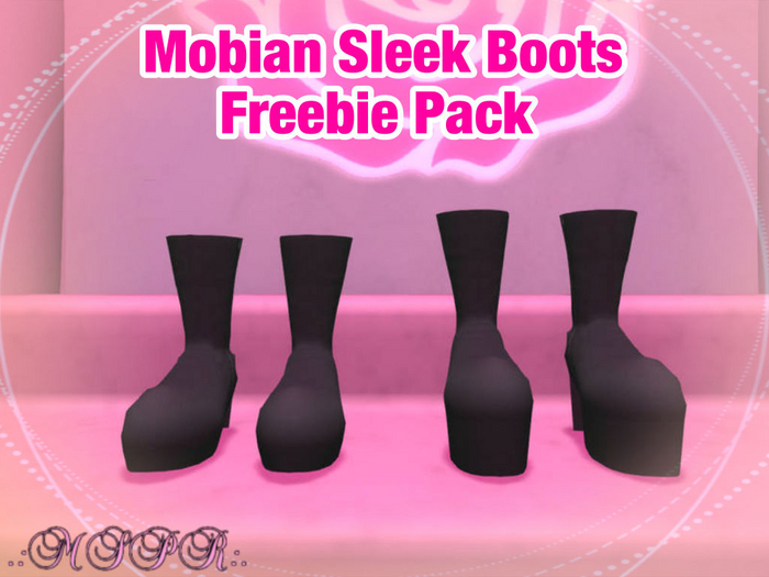 Second Life Marketplace - :MSPR: - Mobian Sleek Boots Pack