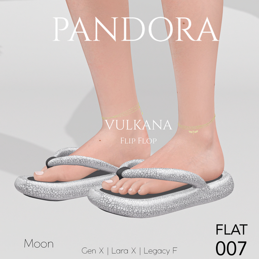 -PANDORA- VULKANA Flip Flop (FLAT) - 007