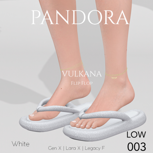 -PANDORA- VULKANA Flip Flop (LOW) - 003