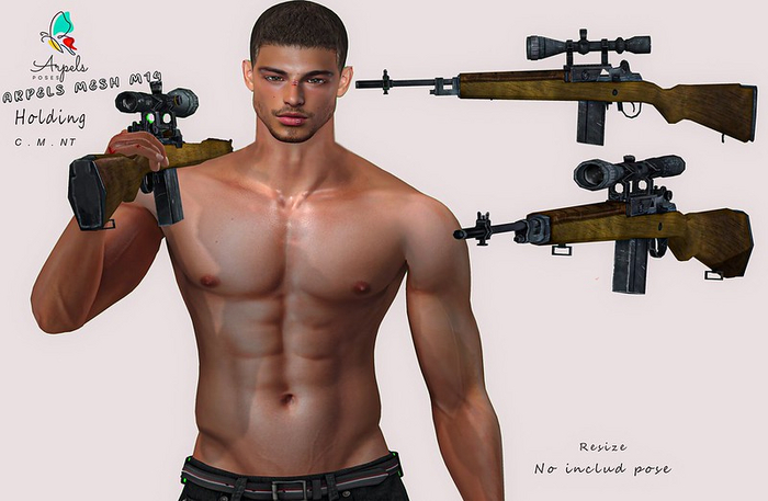 ARPELS MESH M14 RIFLE HOLDING