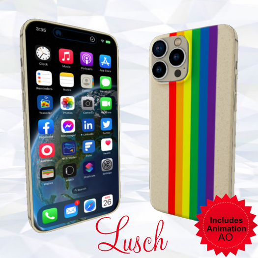Lusch Pride Stripes iphone