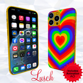 Lusch Pride Hearts iphone