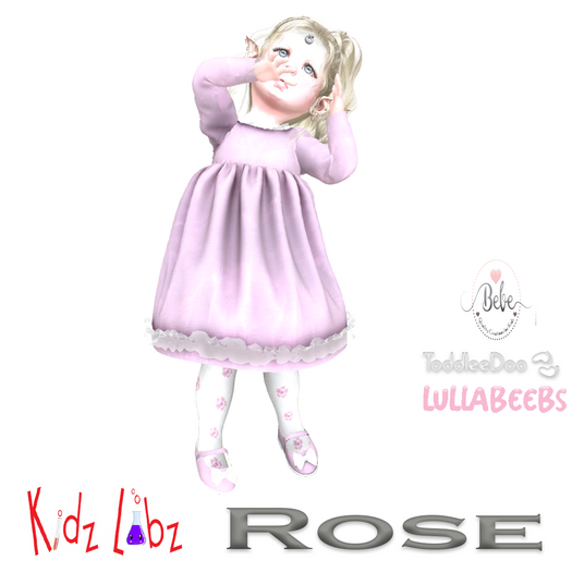 kl Rose dress Boxed