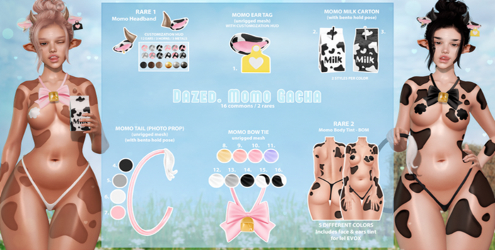 DAZED. Momo Body Tint [BOM] 2 RARE