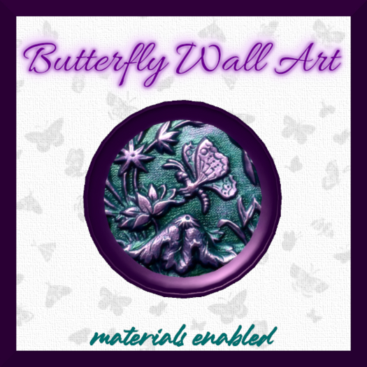 Framed Butterfly Relief