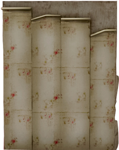 Shabby chic - coulisse Backdrop
