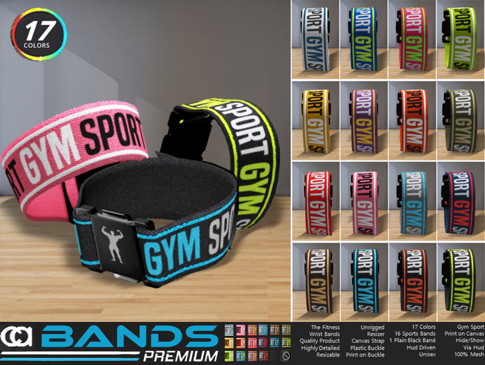 [CA] THE FITNESS WRIST BANDS
