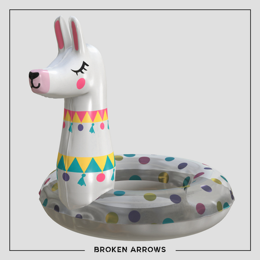 BROKEN ARROWS - Steph Float - Transparent White  