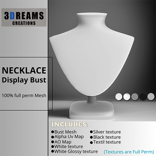 Necklace Display Bust