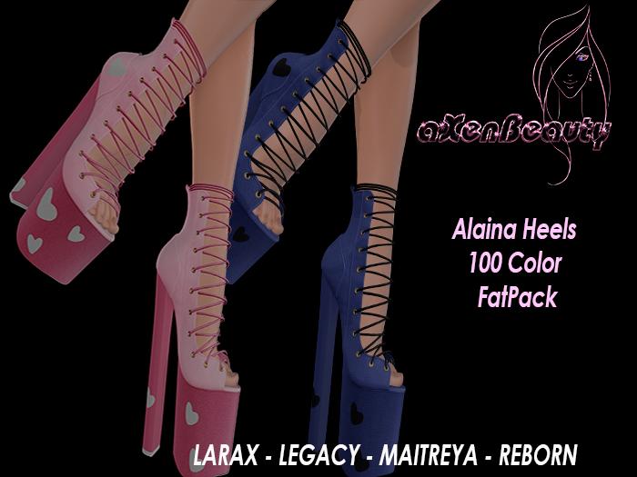 aX Alaina Heels 100 Color FatPack