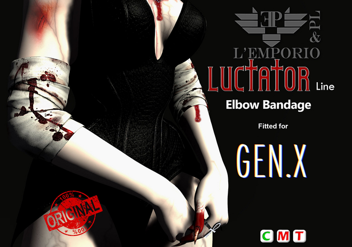 L'Emporio&PL::*Luctator*::-Elbow Bandage-[GEN X]