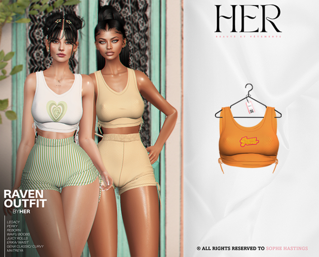 HER - RAVEN TOP - V20