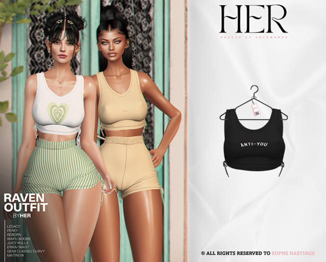 HER - RAVEN TOP - V18