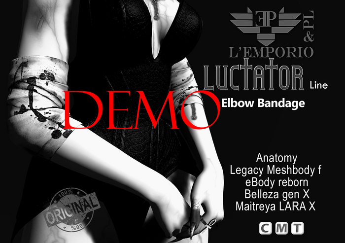 D*E*M*O FEMALE SIZE L'Emporio&PL::*Luctator*::-Elbow Bandage-