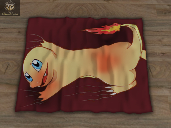 {DE} Charmander Rug - 3D Mesh
