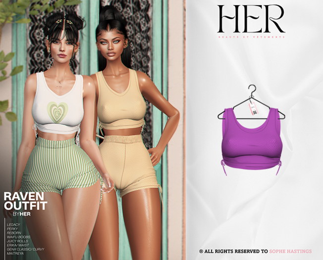 HER - RAVEN TOP - V8