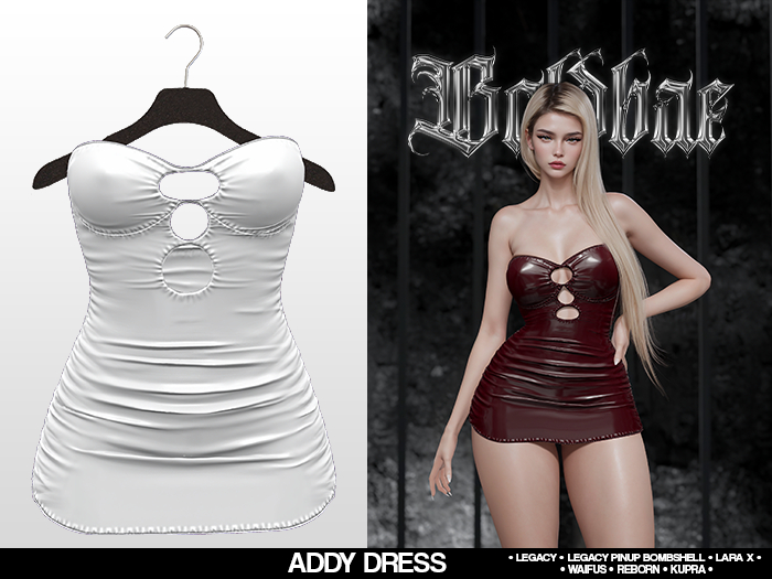 Boldbae - Addy Dress - White
