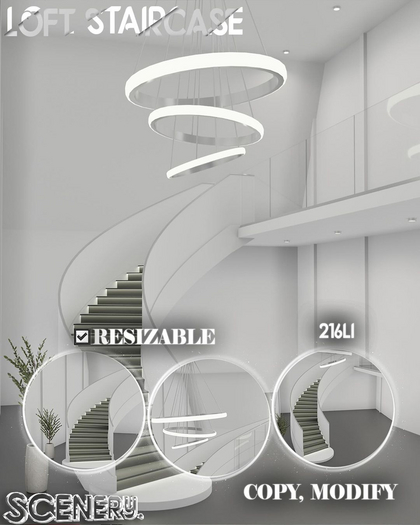 SCENERY// Loft Staircase