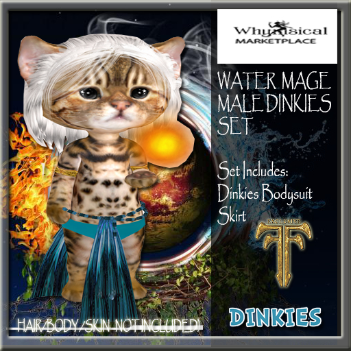 Water Mage Dinkies Male Set FF2024 (Boxed)