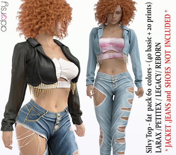 adorsy - Silvy Top Fatpack - Lara X/Legacy/PetiteX/Reborn