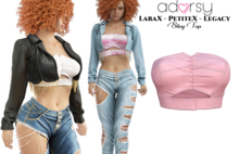 adorsy - Silvy Top Pink - Lara X/Legacy/PetiteX/Reborn
