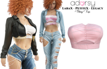 adorsy - Silvy Top Soft Pink - Lara X/Legacy/PetiteX/Reborn
