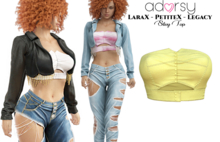 adorsy - Silvy Top Yellow - Lara X/Legacy/PetiteX/Reborn
