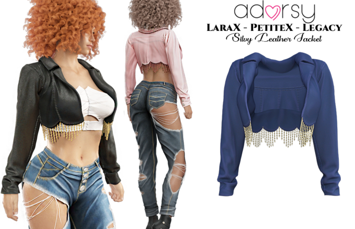 adorsy - Silvy Jacket Blue - Lara X/Legacy/PetiteX/Reborn