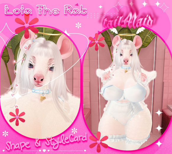 .TailMaid. Lola The Rat Shape - Kupra