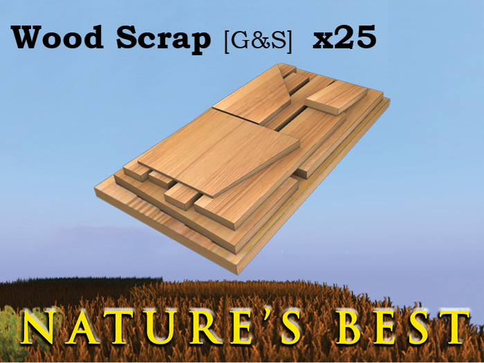 Wood scrap [G&S] x25