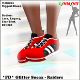 *FD* Glitter Sneax [Boxed] Raiders