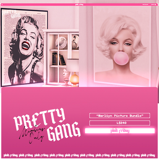 PinkFriday - Marilyn Monroe  Picture Bundle