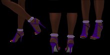 *Dani's* Purple Summer Fling Shoes