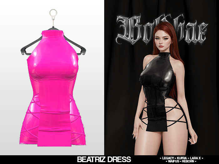 Boldbae - Beatriz Dress - Pink