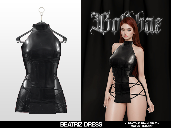 Boldbae - Beatriz Dress - Black