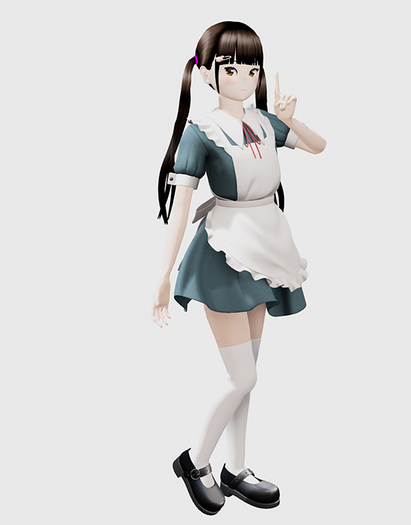 'Albina' maid dress