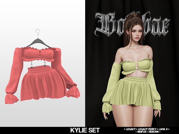 Boldbae - Kylie Set - Terracota