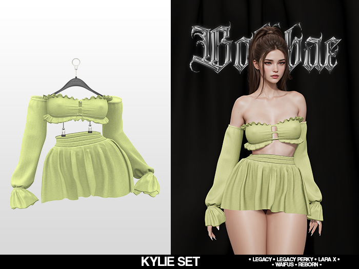 Boldbae - Kylie Set - Light Lemon