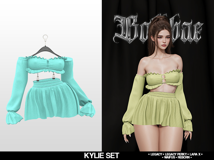 Boldbae - Kylie Set - Ciano