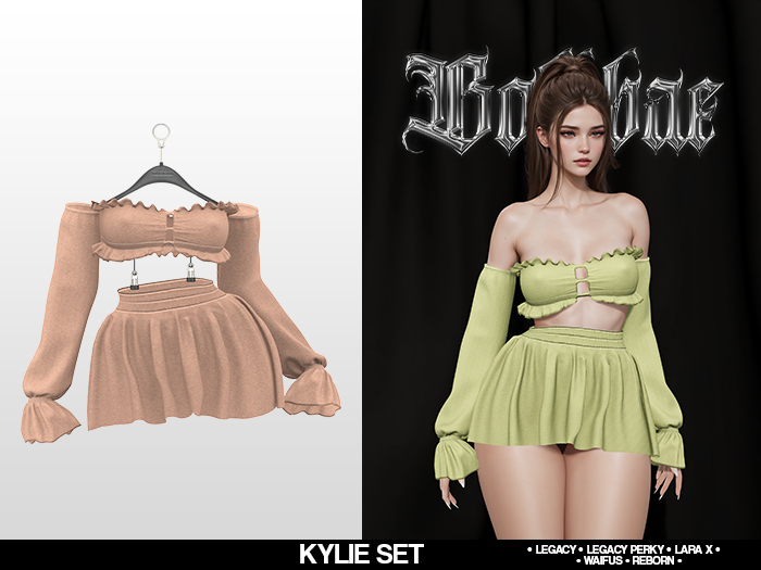 Boldbae - Kylie Set - Beige