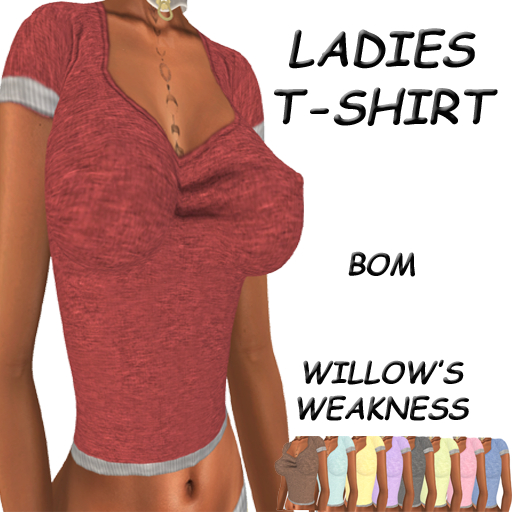 LADIES TSHIRT BOX