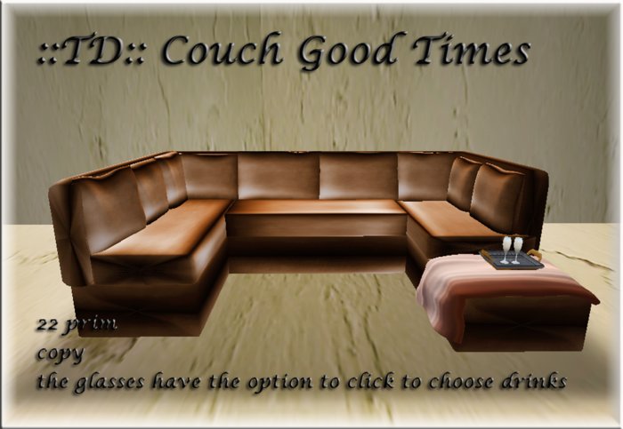 ::TD:: Couch Good Times (Brown)