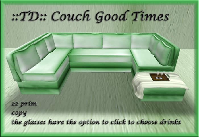 ::TD:: Couch Good Times (Green)