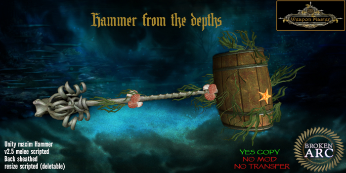 Hammer from the depths - Unity Maxim hammer (UM v2.5 boxed)